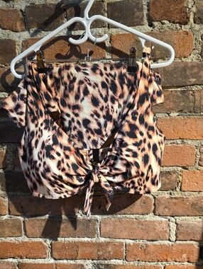 Leopard Print Bathing Suit